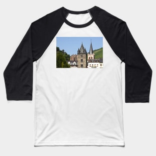 Old town, Bacharach, Middle Rhine, Rhine Baseball T-Shirt